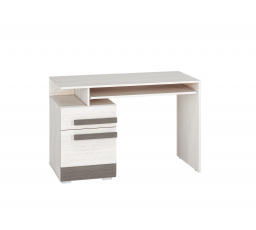 BLANCO 11 sosna śnieżna/MDF new grey - biurko