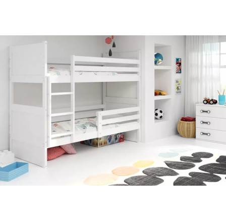 RICO PIĘTROWE RAMA BIAŁY WYPEŁNIENIA BIAŁY BEZ SZUFLADY 90 X 200 KPL