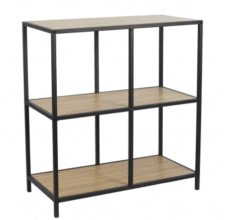 Loka IV polc tölgy/fekete