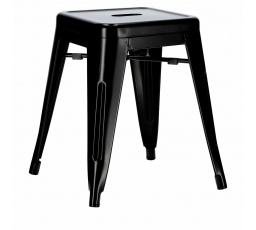 Paris szék fekete, Tolix inspirációval