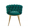 Velvet zöld szék K20-FXJG G