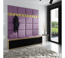 EMI 4 előszobafal, Trinity 11/Artisan+fekete