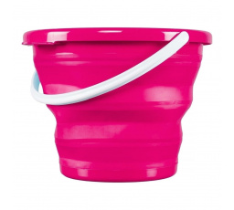 Összecsukható vödör 10L rózsaszín