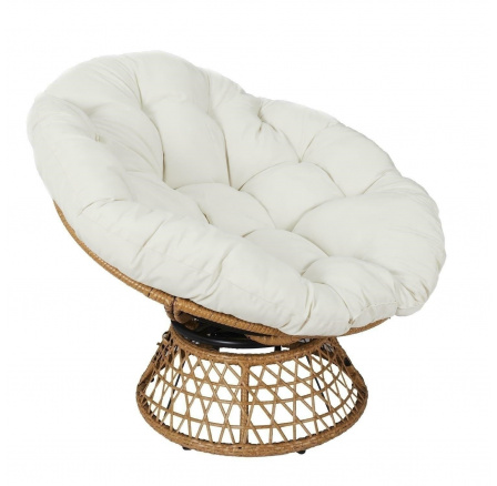 Cancun fehér/ természetes forgószék