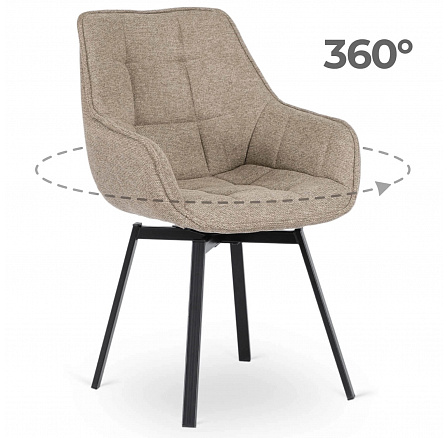 Krzesło Obrotowe LUNA 2 Beżowe