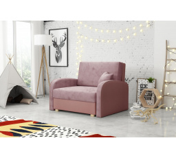 Rozkládací křeslo Vivian Soft I - růžová