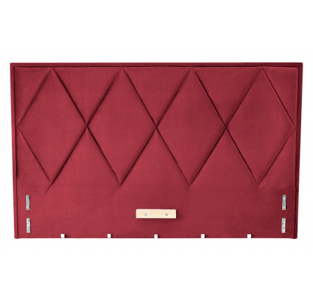 MODULO W4 160 ágy - Fejvég, Bordó Monolith 59