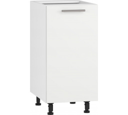Konyhai alsó szekrény VENTO D-40/82, fehér matt