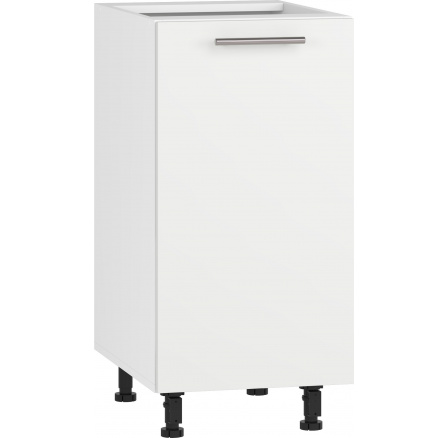 Konyhai alsó szekrény VENTO D-40/82, fehér matt