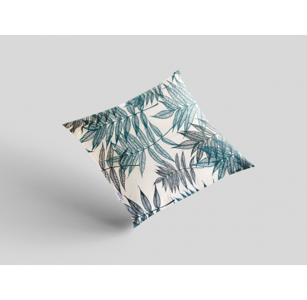 Bavlněný povlak na polštář Deny blue 70x90