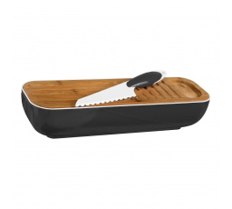 3 az 1-ben készlet: tábla, feliratos edény és szürke kés