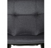 Barová židle, šedá, látka,AUB-X7015 GREY2