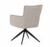 Jídelní židle, béžová, látka, DCH-P3170 LAN2