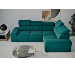 NAROŻNIK ROYAL II 280×210 - prawa , Odcienie turkusu