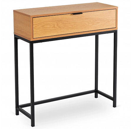 Toaletka PETRA Dąb/Czarna