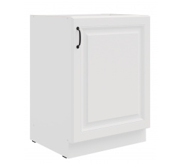 Dolní skřínka STELLO - 60 D 1F BB, Bílá/Bílá