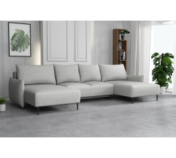 Sedací souprava Santino U světle šedá