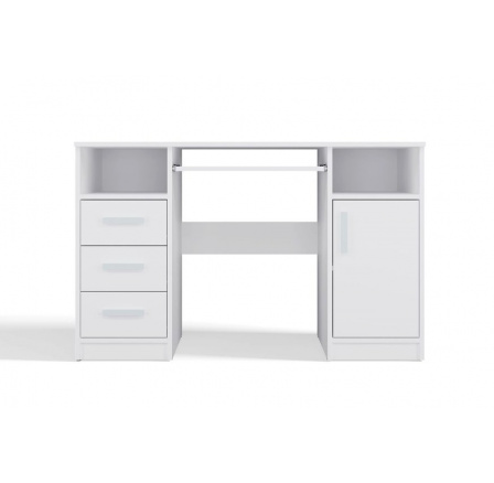 Psací stůl Delvin bílá