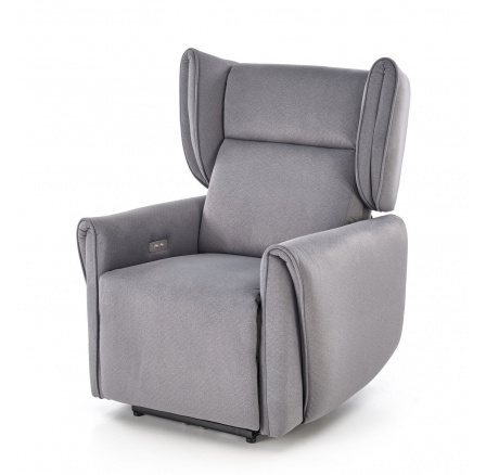 Elektromosan állítható GELATO fotel, Szürke