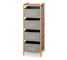 REG10 polc, természetes/szürke