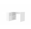 Biurko narożne SAULO White+Gray
