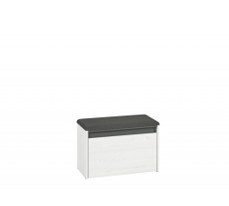 Hyga 02 sosna śnieżna/antracyt-szafka