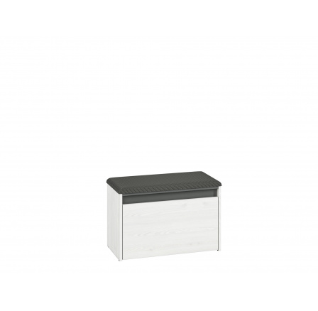 Hyga 02 sosna śnieżna/antracyt-szafka