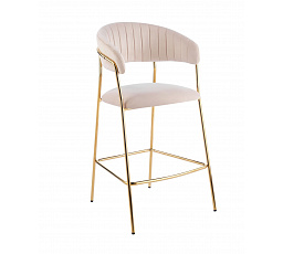 H3-FX bárszék, bézs / arany