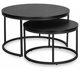 Zestaw Stolików MANU MAX Czarny