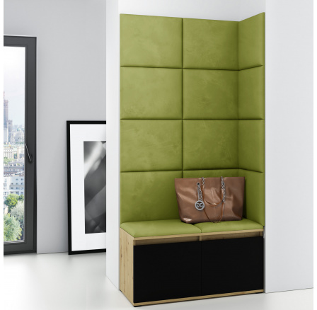 EMI 2 előszobafal, Trinity 12/Artisan + fekete