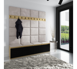 EMI 4 előszobafal, Trinity 01/Artisan+fekete