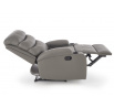 Állítható PERUS fotel, Szürke ökobőr