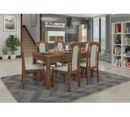 RODOS 53 Lefkas asztal és szék készlet