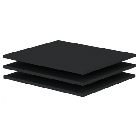 További polcok a BERNO 120 Antracit szekrényhez