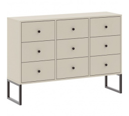 LINEA 9S komód, Kasmír/Fekete