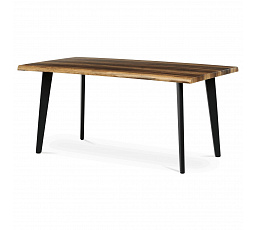 Jídelní stůl 160x90cm, mdf, old wood, HT-F4416 OLW