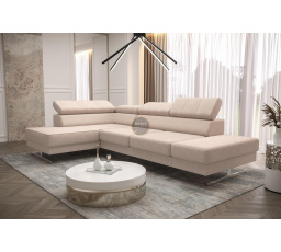 NAROŻNIK EMPORIO MINI 300x180 - lewa , Odcienie beżu