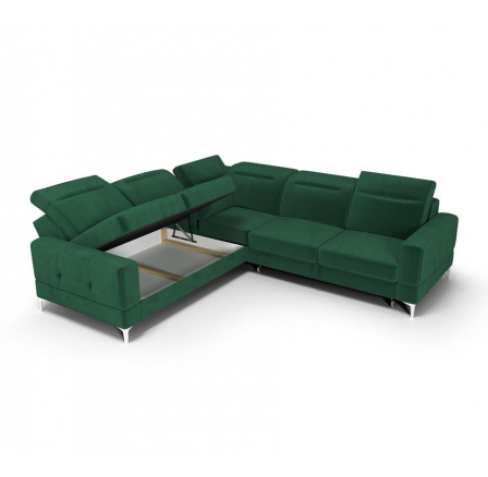 NAROŻNIK MALIBU MAX 250x250 SKÓRA NATURALNA - lewa , Skóry naturalne - Wybierz swój kolor