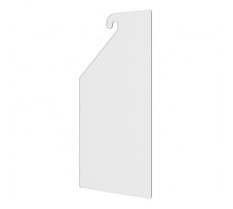 Válaszfal munkaszekrényhez, 290 x 595 x 2 mm, 1 db.