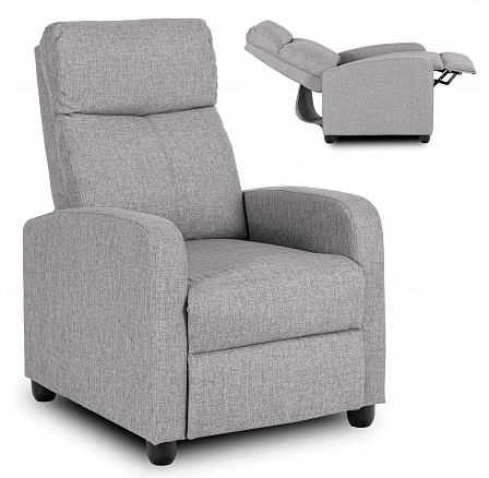 Fotel Rozkładany DANNY Szary