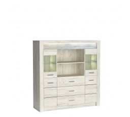 INDIANAPOLIS I22 vitrin Kraft fehér