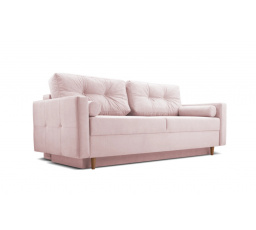 PASTELLA Kihúzható Kanapé Rózsaszín, Queens 19