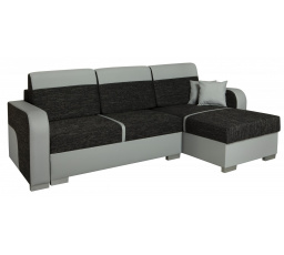 Sedací souprava Basil UNI černá/šedá