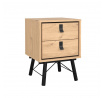 Noční stolek RAIN 2s, Jackson hickory