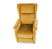 AGUSTIN 2 fekvőfotel, Mustársárga