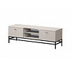 LORINI RTV 150 2SZ - cashmere / T-bar czarny / stelaż czarny