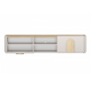 AMILIO RTV 170 1K1SZ - cashmere / dąb olejowany / uchwyty dąb jasny