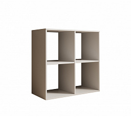 Lenti 2x2 Polc Fehér+Fehér