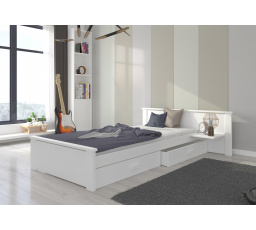 ALDEX SHELF ágy 180x80 Fehér