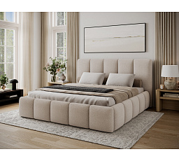 Ágy Edvige + fa keret/ standard emelés/ ágyneműtartó 140x200 Royal 18 Nem alkalmazható 1